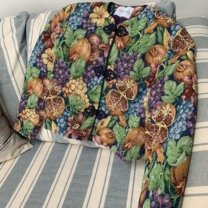 vintage don caster, multi-colored, jacket